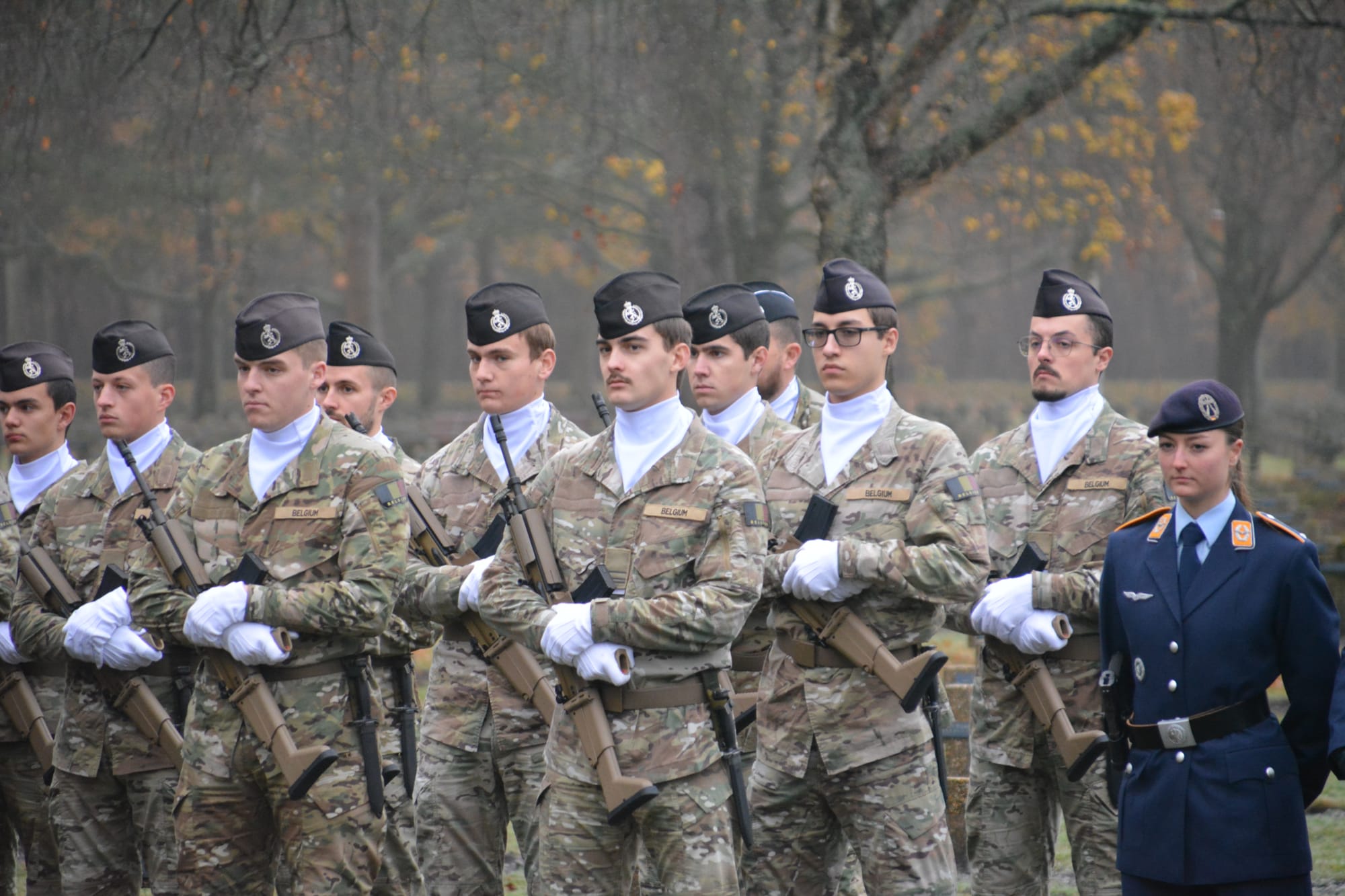 Volkstrauertag op Duitse Militaire Begraafplaats