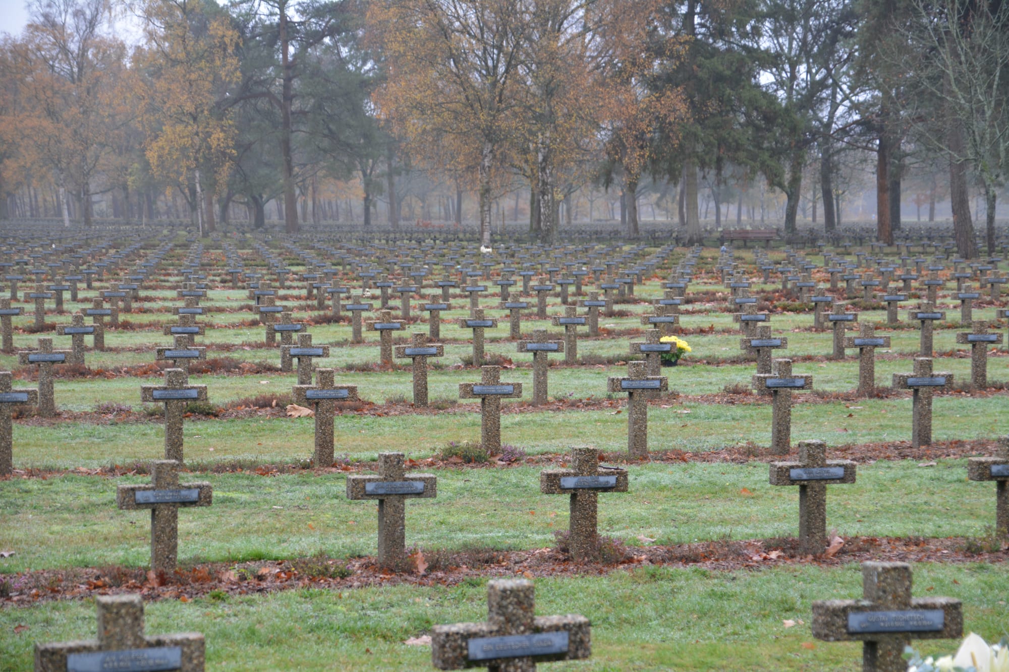 Volkstrauertag op Duitse Militaire Begraafplaats
