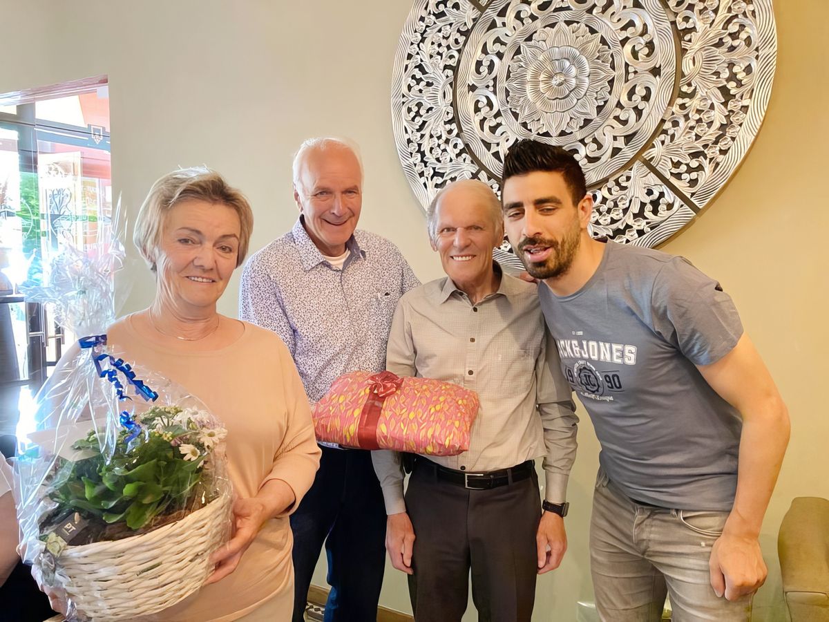 Smaragd bruidspaar Thea en Jan