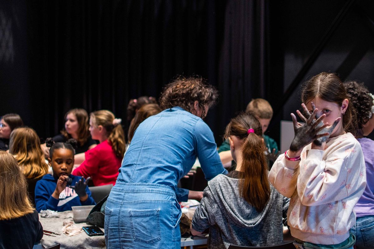 Kinderbeelden in opleiding voor 'Beeldig Lommel'