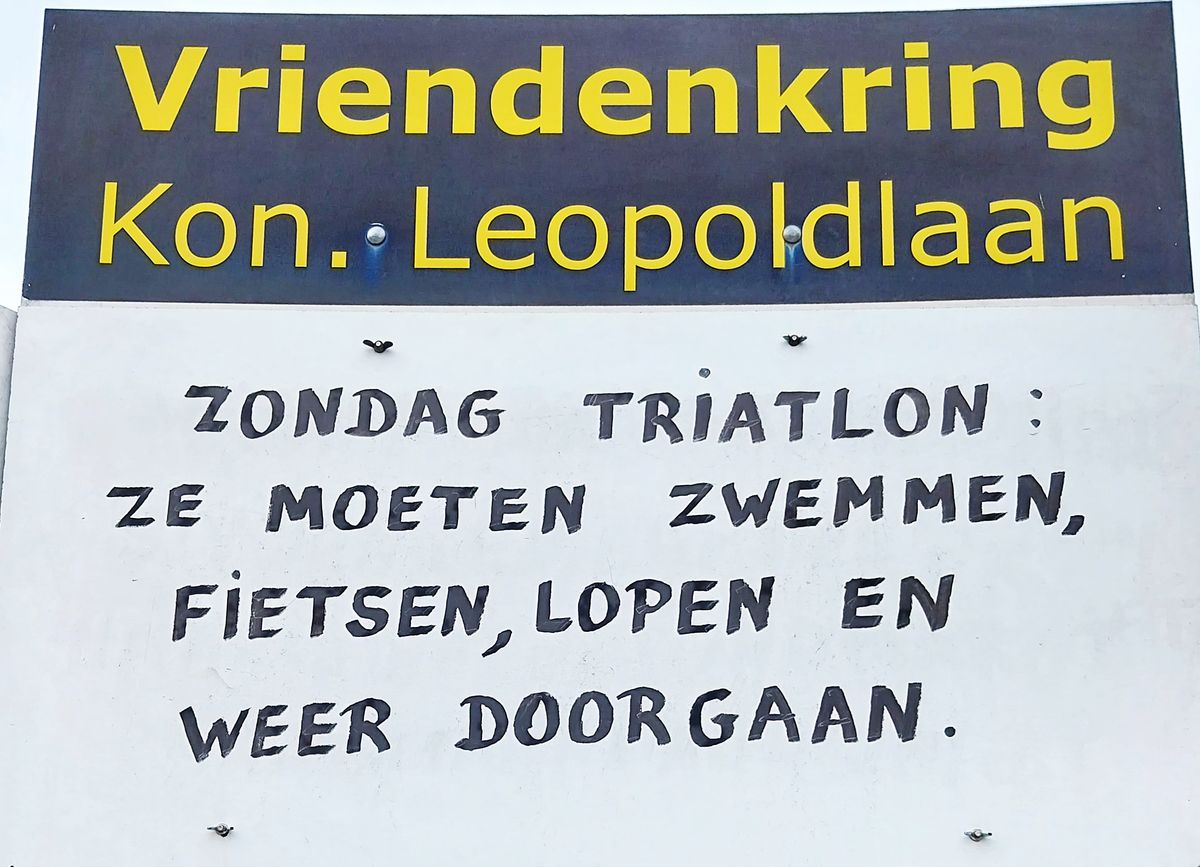 Volgende zondag: Hoeks triatlon