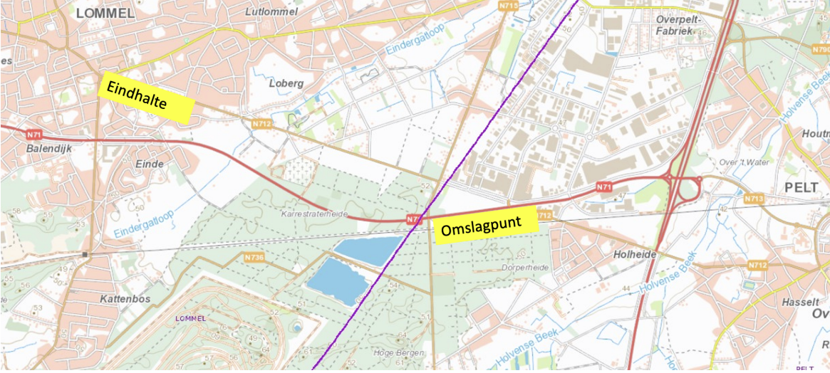 Samen/Vooruit blijft ijveren voor snelle verbinding naar Hasselt