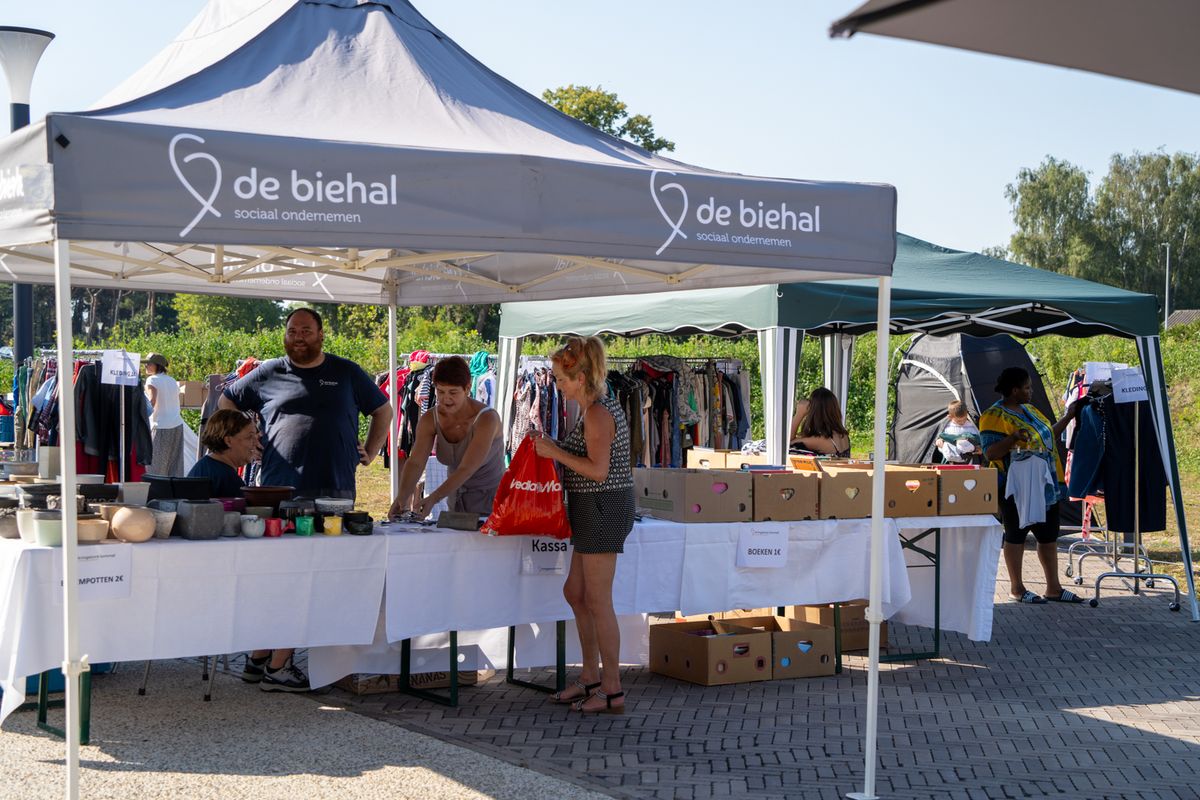 Geslaagde buurtbraderie