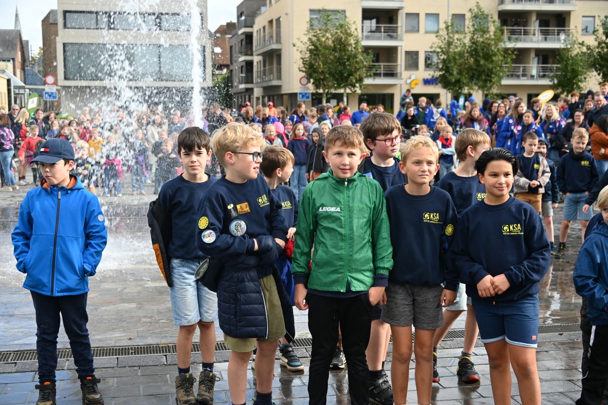 Veel leden jeugdverenigingen tesamen