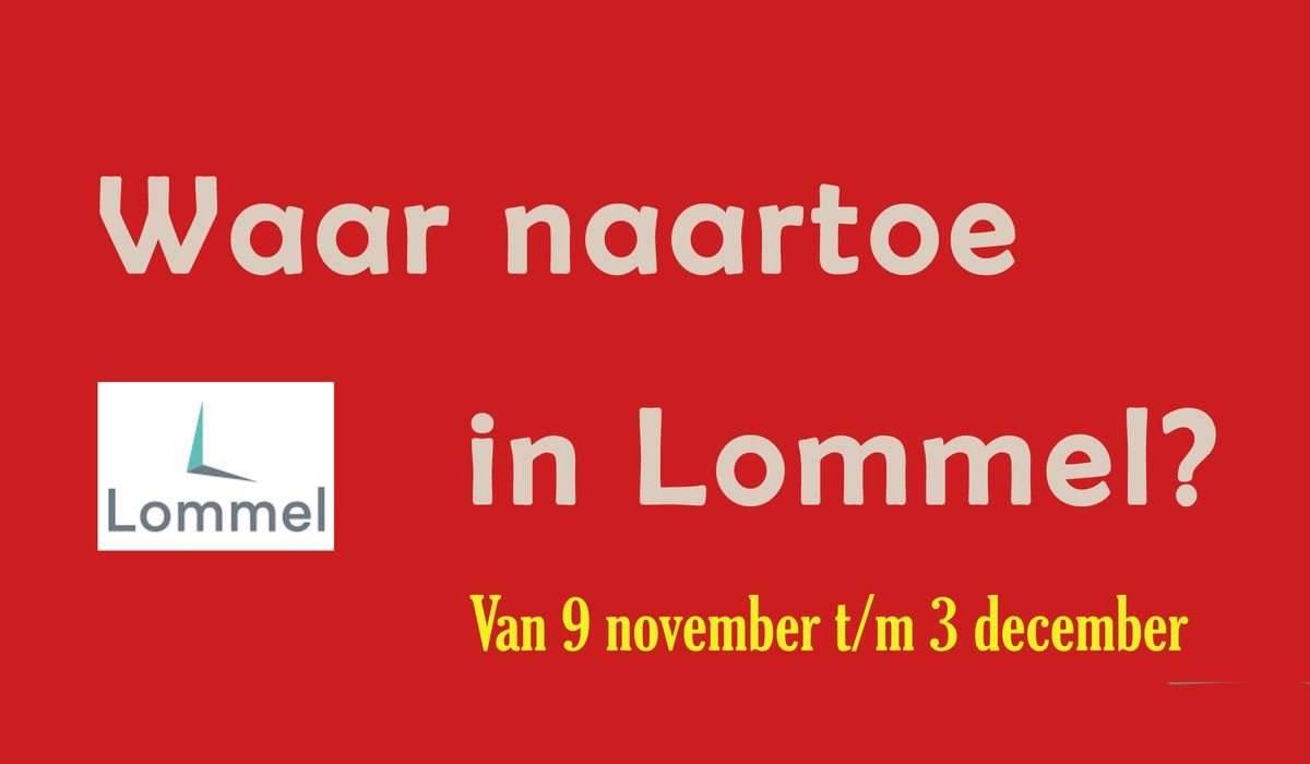 Waar naartoe van 21 november tot/met 3 december