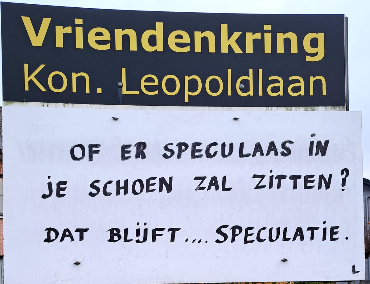 De Sint komt er (bijna) aan