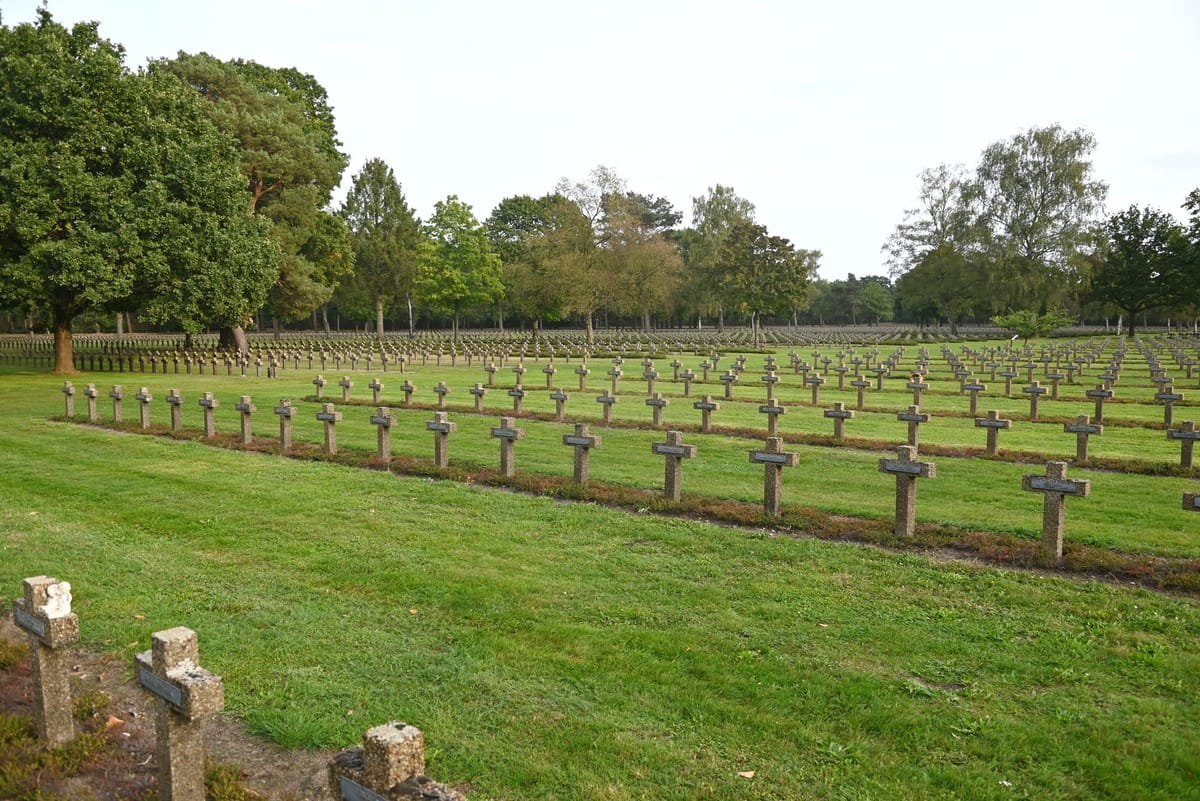 Belangrijke werken op de Duitse militaire begraafplaats