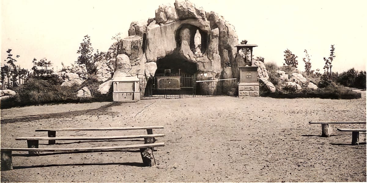 Oude foto's van het Mariapark