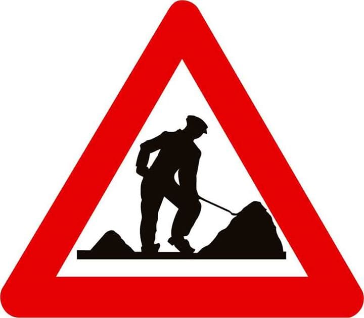 Werken aan rotonde Maatheide, in Kerkstraat en aan Rondweg