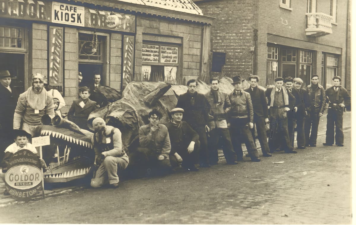 Allereerste carnaval in Lommel in 1953 - prijsvraag