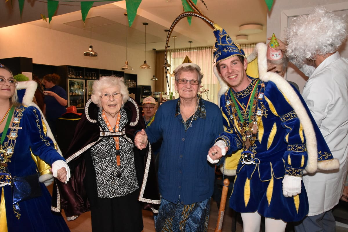 Gisteren in Kapittelhof, vandaag carnaval in Ploegdries