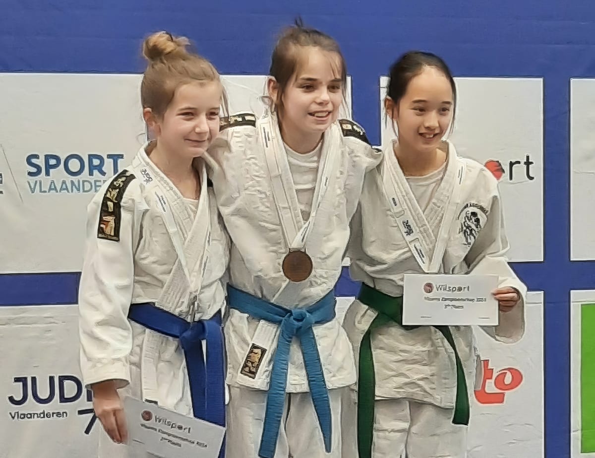 Twee medailles op Vlaams Kampioenschap Judo
