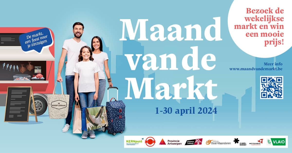 April is maand van de markt