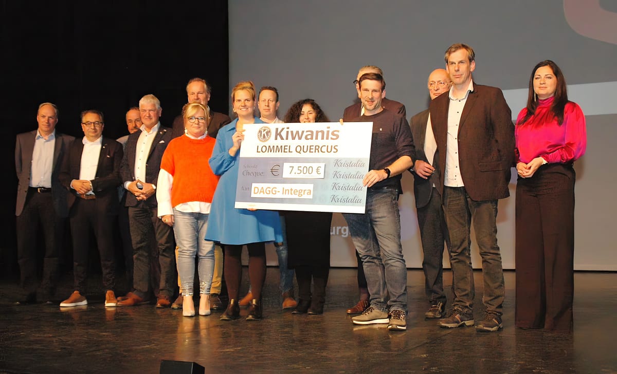 Mooie cheque voor DAGG-Integra