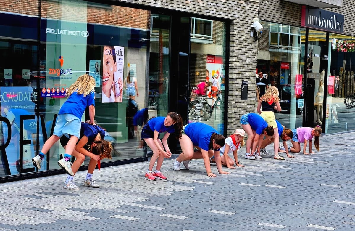 'Haasje over' in de Kerkstraat