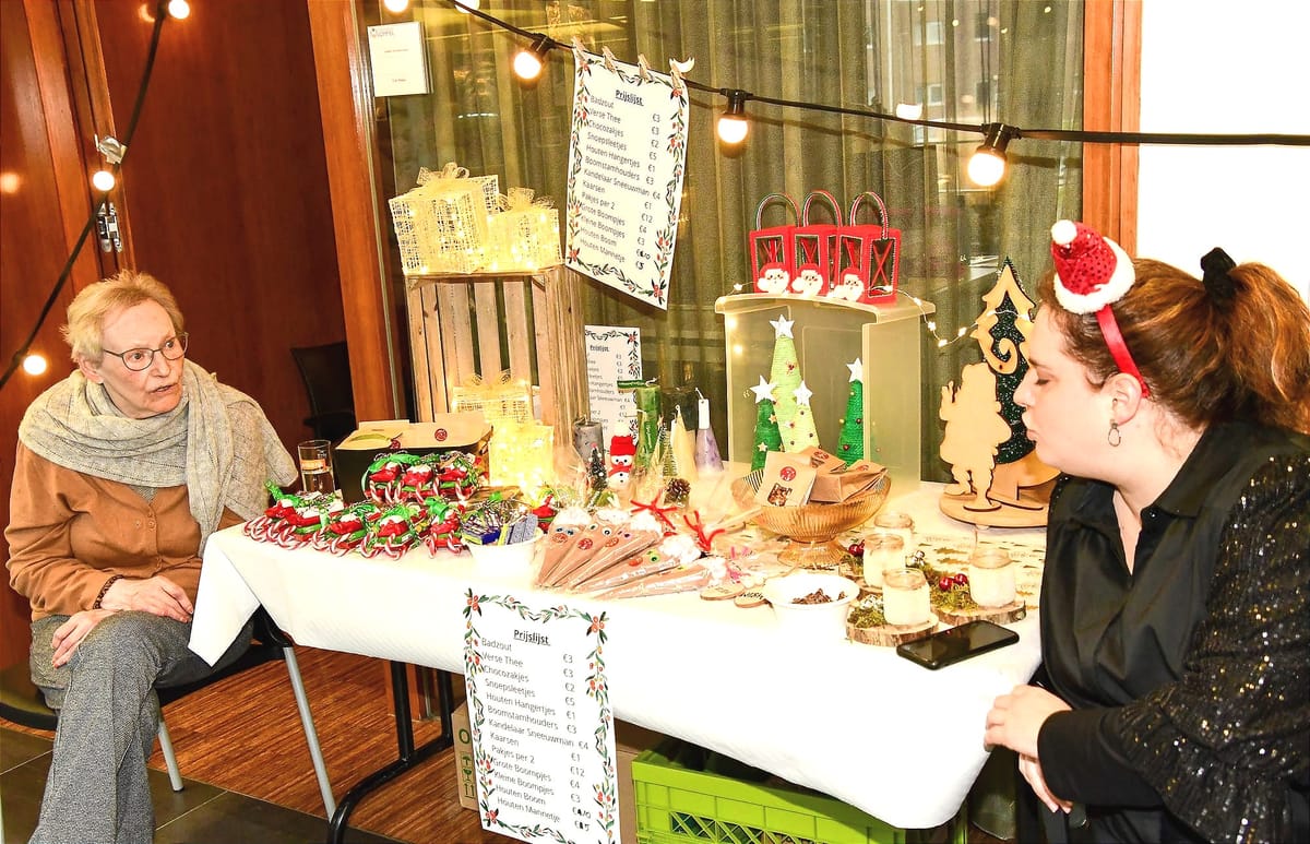 Kerstmarkt bij wzc Hoevezavel