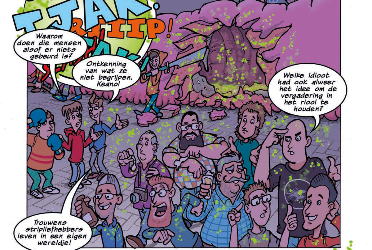De volledige strip...