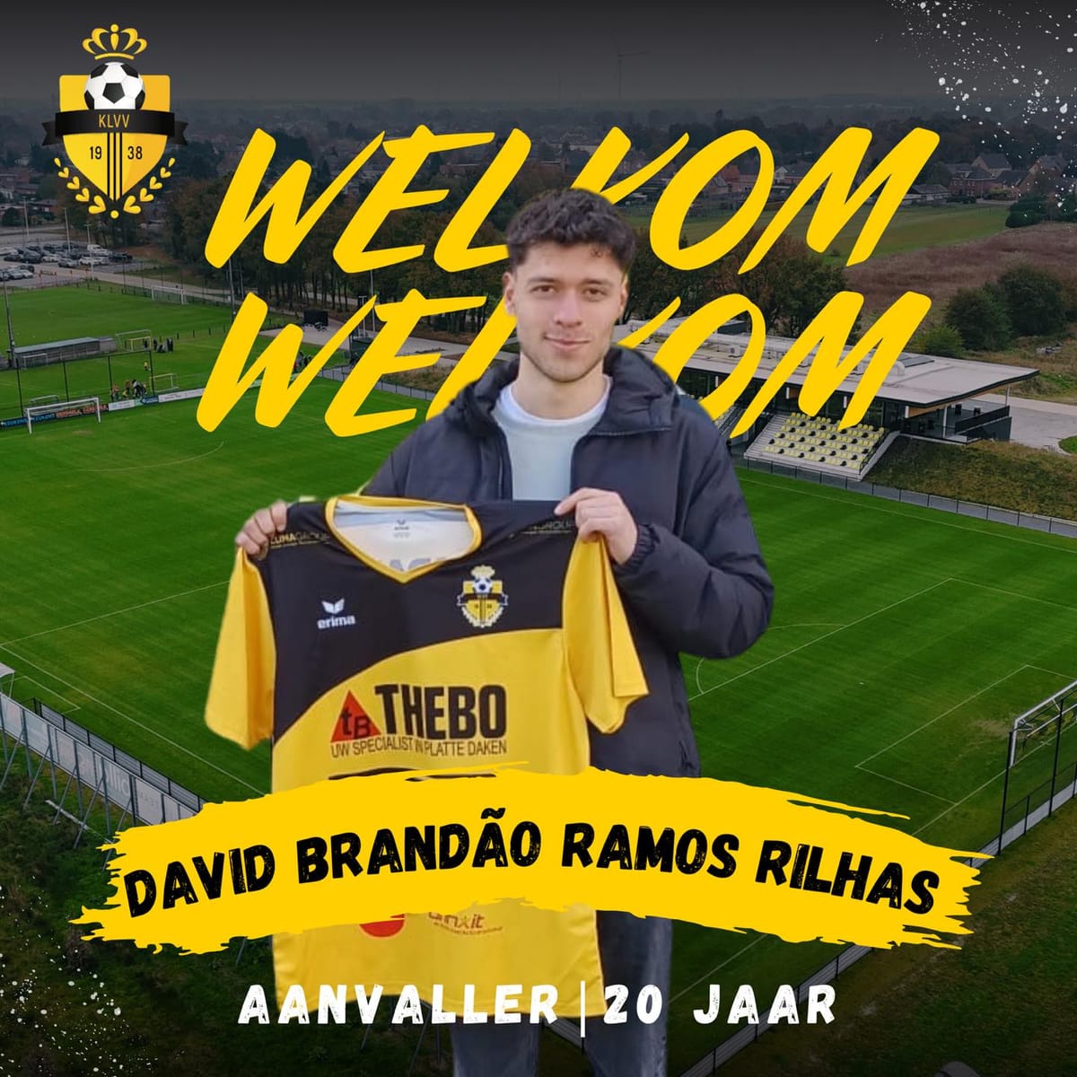 David Brandão Ramos Rilhas van GT Kolonie naar Lutlommel VV