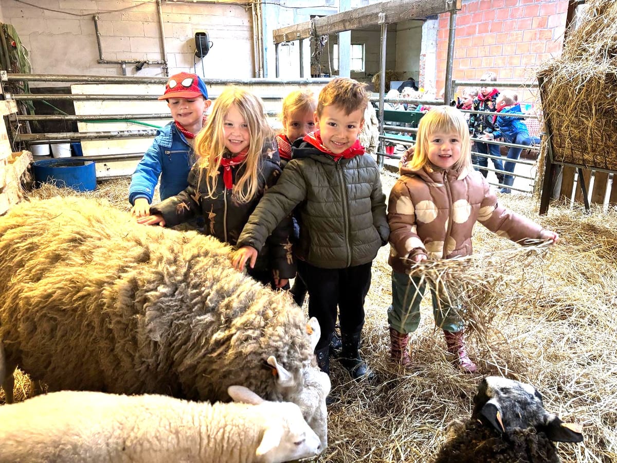 Ook tweede week op de boerderij een succes...