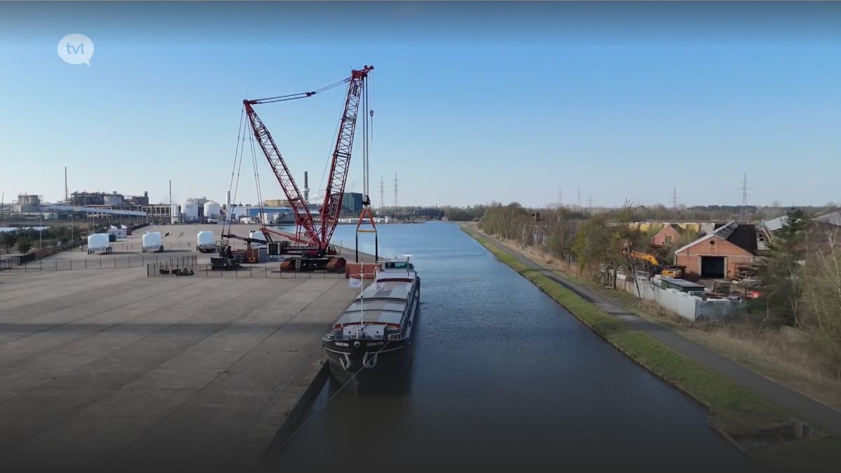 Reportage bij TVL over ontsluiting Kristalpark via water en spoor
