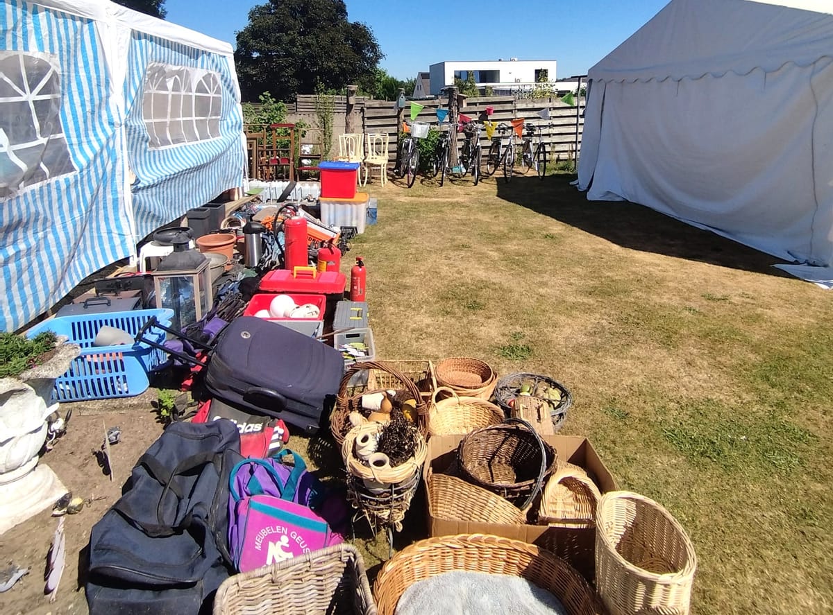 Braspappies organiseren 24ste editie 'Garageverkoop'