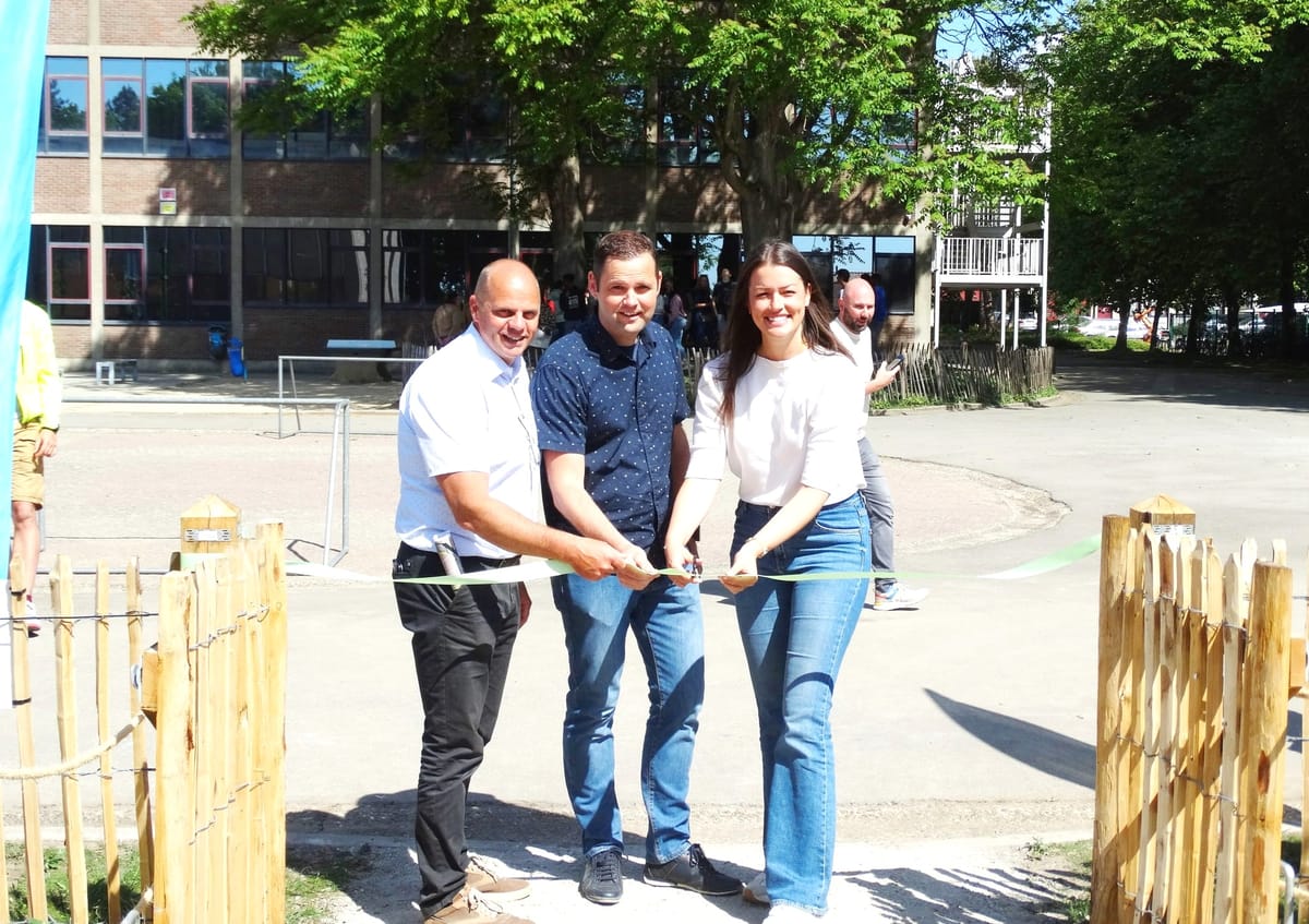 Vergroende innovatieve speelplaats van, door en voor de leerlingen van Provil