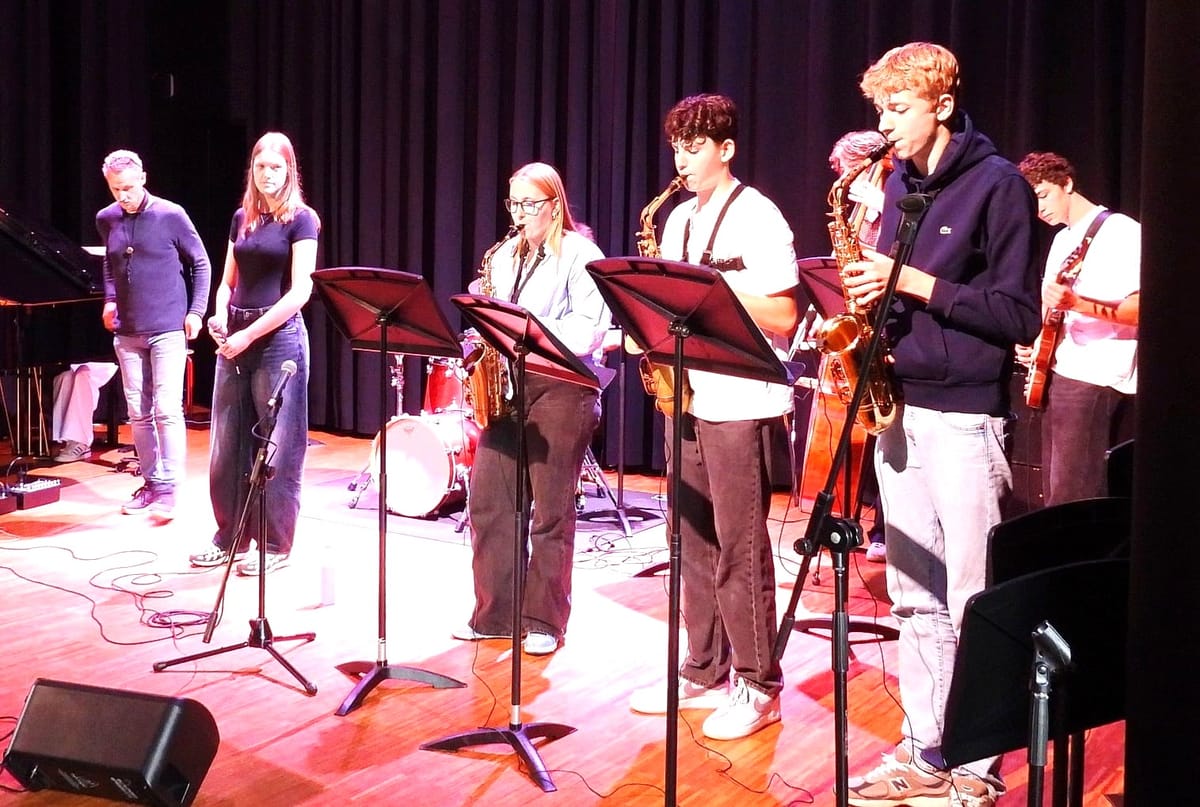 Soundcheck bij de Kunstacademie