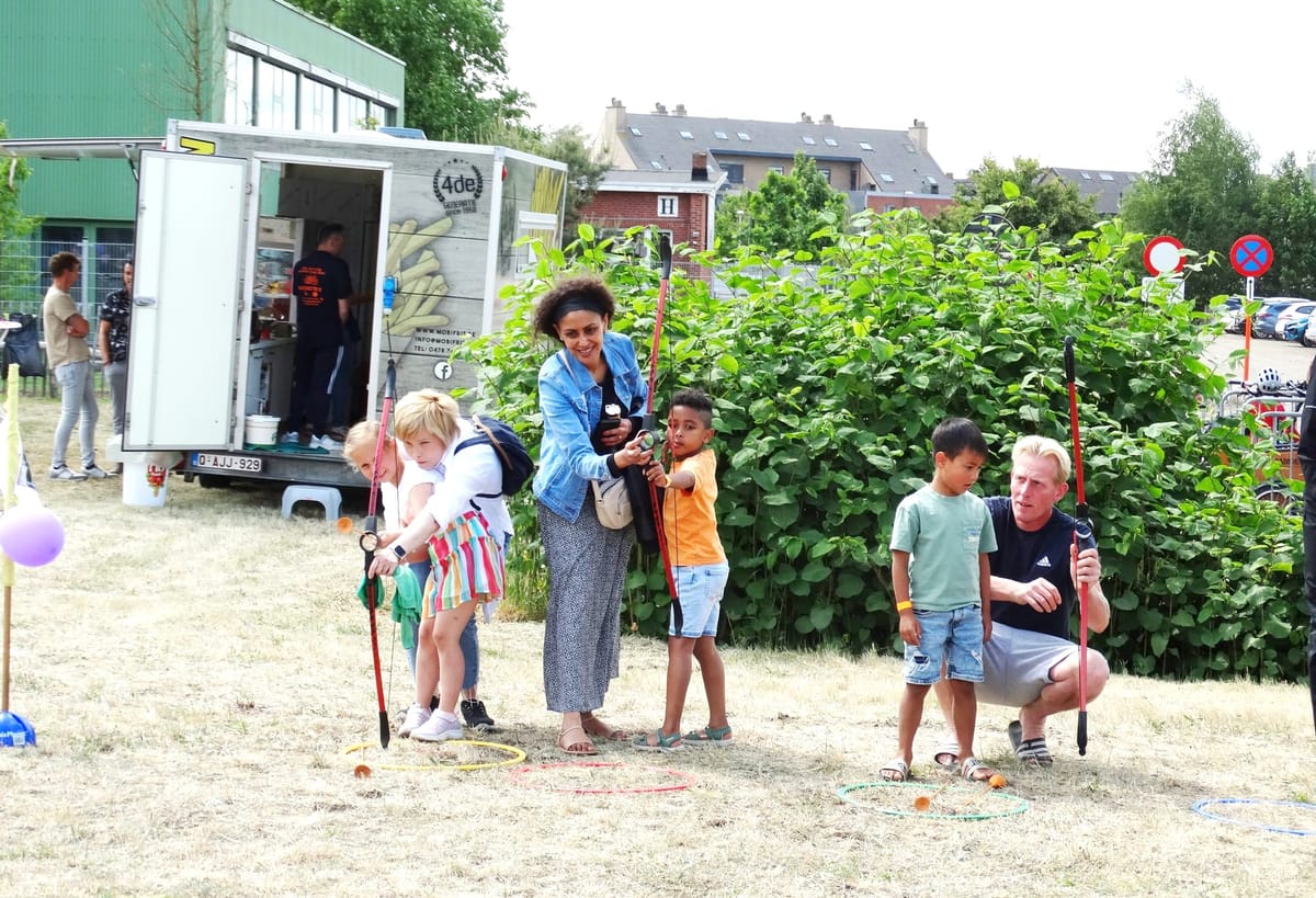 Schoolfeest De Speling ging terug in de tijd