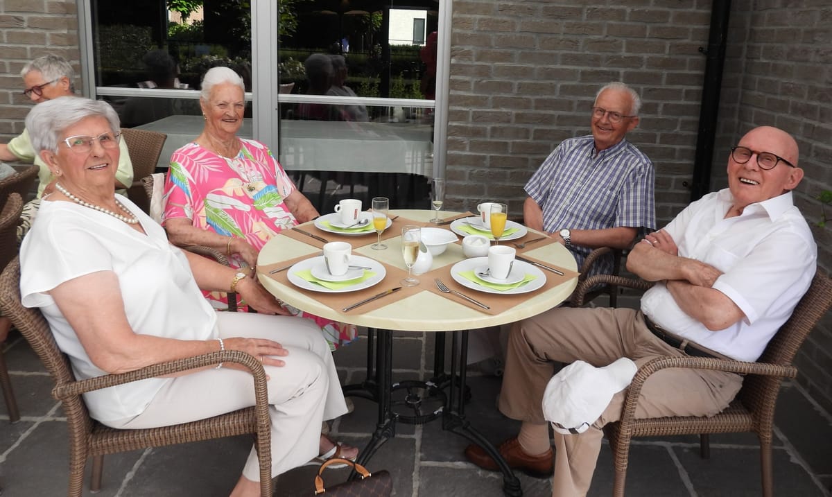 'Gouden ontbijt' in een stralende zon