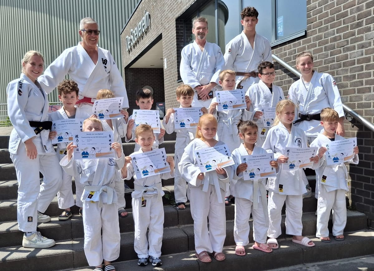 Graadverhogingen bij onze Lommelse judoclub