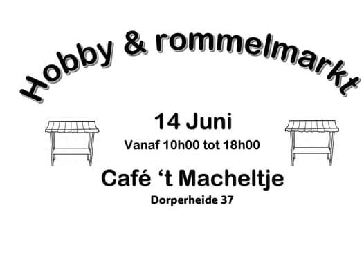 Hobby- en rommelmarkt bij 't Macheltje