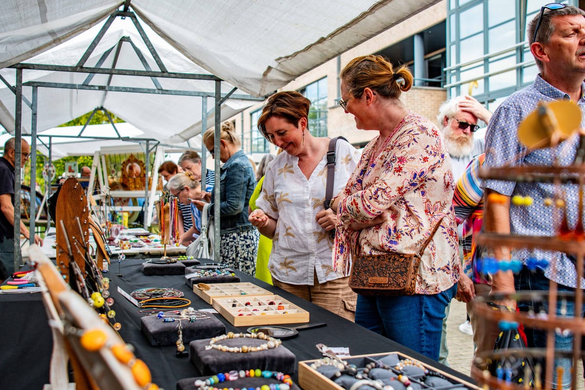 Laat je dit weekend betoveren door glas op de grootste Glasmarkt van Europa!