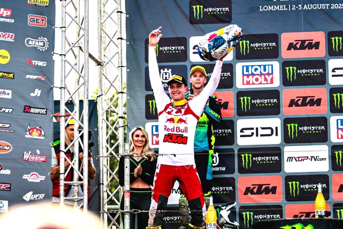 Lucas Coenen wint MXGP op Balendijk