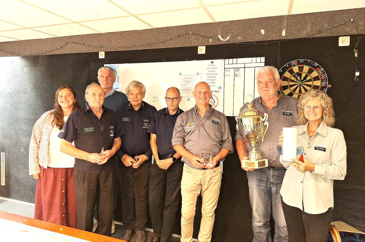 Finale Schaal van Lommel Biljart: winst voor BC Adelberg