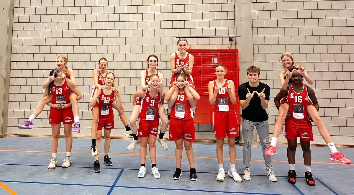 Meisjesploegen presteerden weer erg goed afgelopen weekend