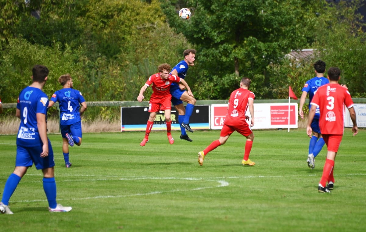 2-2 gelijkspel bij derby GT Kolonie - Kattenbos Sport