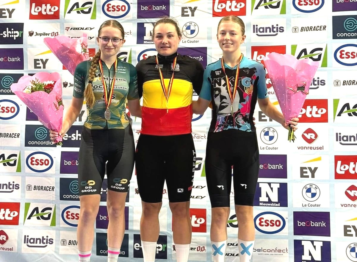 Opnieuw een Belgische titel in de scratch voor Dina Scavone