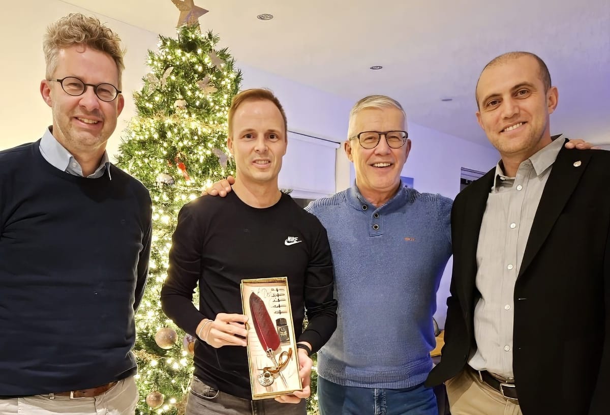 Pluim voor sportieveling Kristof Maes