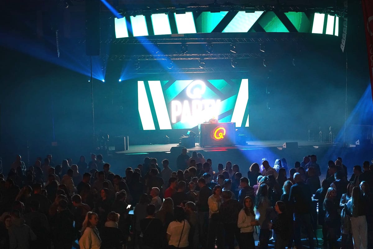 Q-Party met veel beats én veel volk