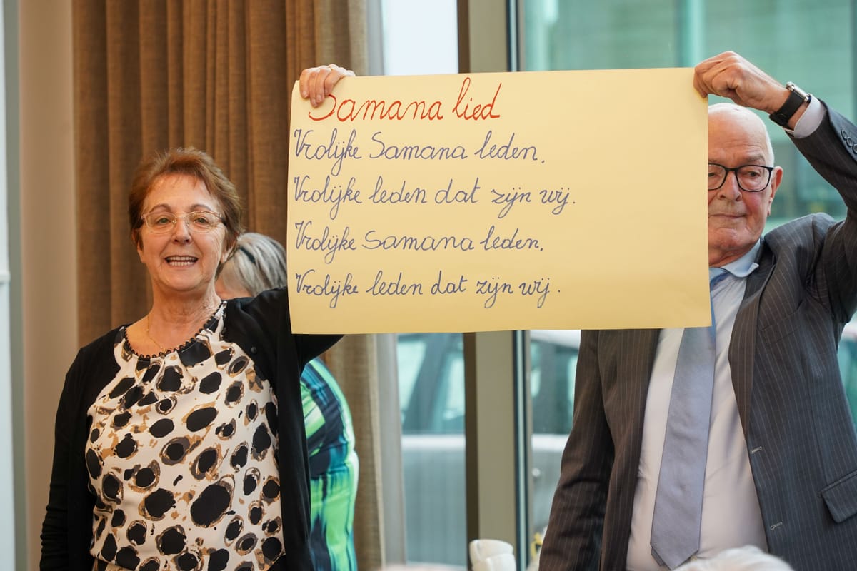 Erg leuke variété-namiddag voor Samana centrum