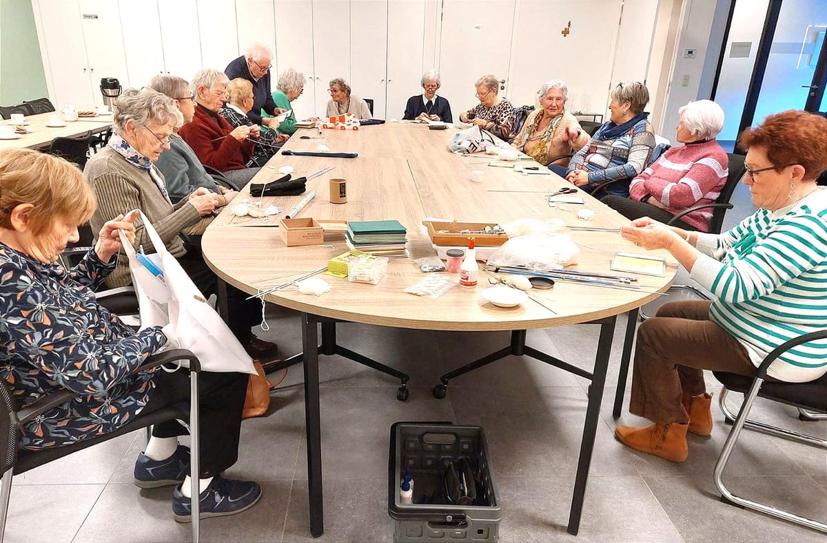 Een gezellige creanamiddag bij Samana Lommel-Centrum