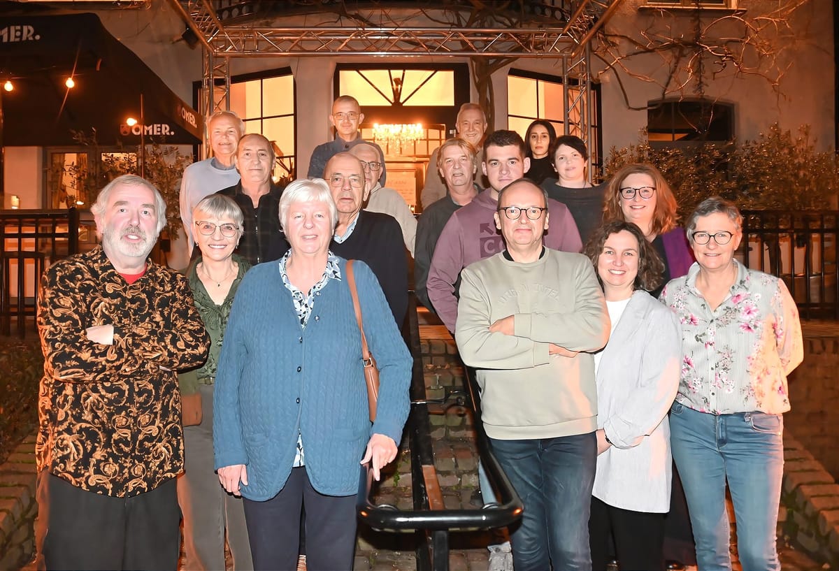 Nieuwjaarsdrink bij 'De Lommelse Gazet'