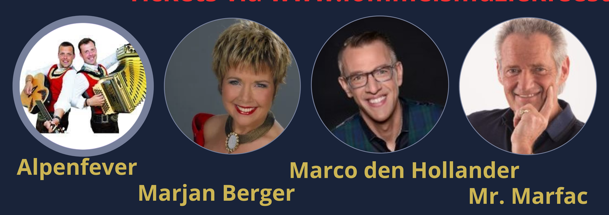 Prijswinnaars van gratis tickets voor het 'Lommels Muziekfeest'