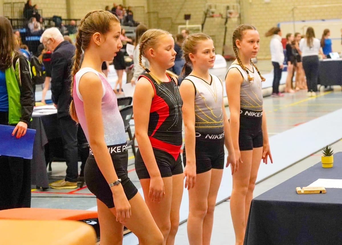 Een 400-tal gymnasten op turnwedstrijd 'De Eik'