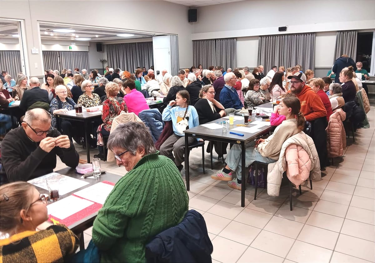 Volle zaal voor kienavond Kannet vanavond