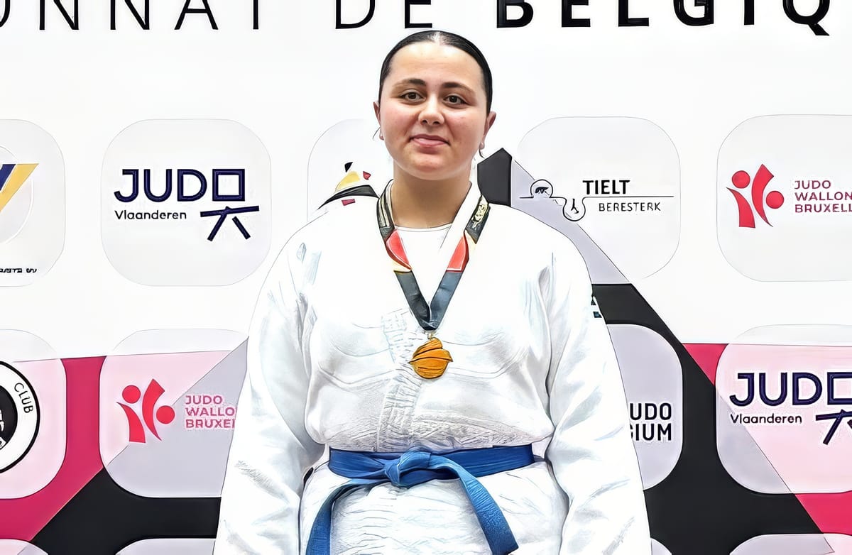 Julia Hozi Belgisch kampioene Judo