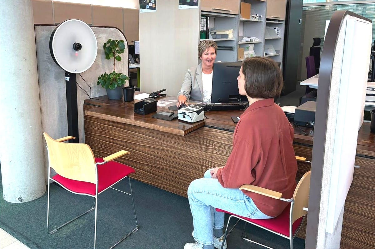 Gratis pasfoto voor identiteitsdocumenten aan loket