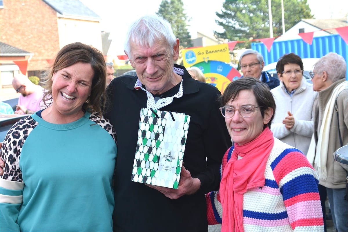 Driedubbel feest vandaag bij Andre’s Fruit in de Stationsstraat
