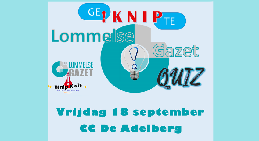Inschrijvingen nieuwe 'Geknipte Lommelse Gazet Quiz' geopend