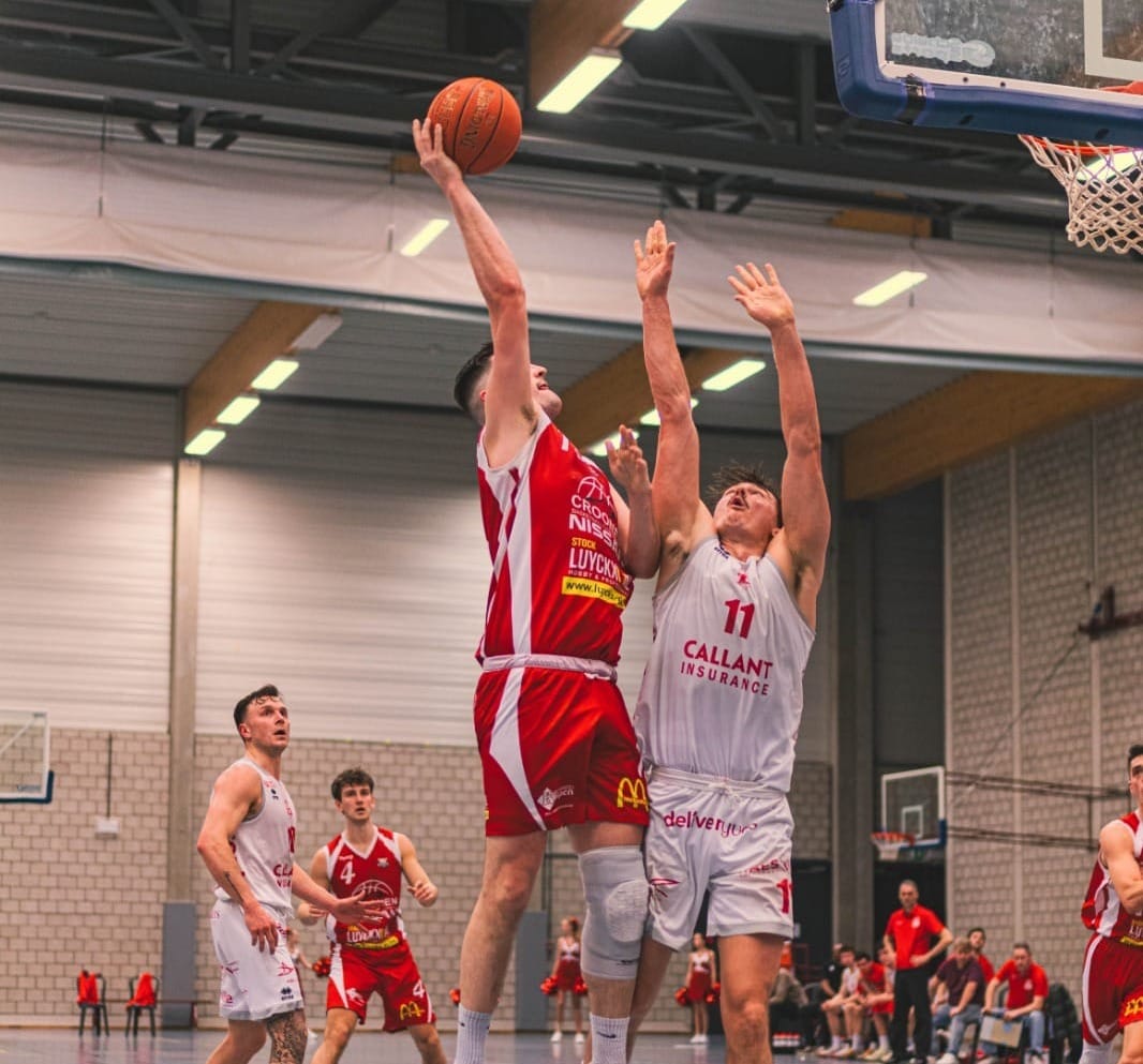 Basket Croonen Lommel wint van Avanti Brugge